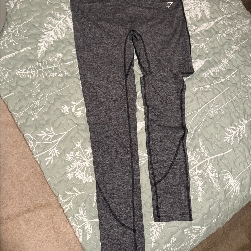 Gymshark Gray Leggings Athletic Stretch